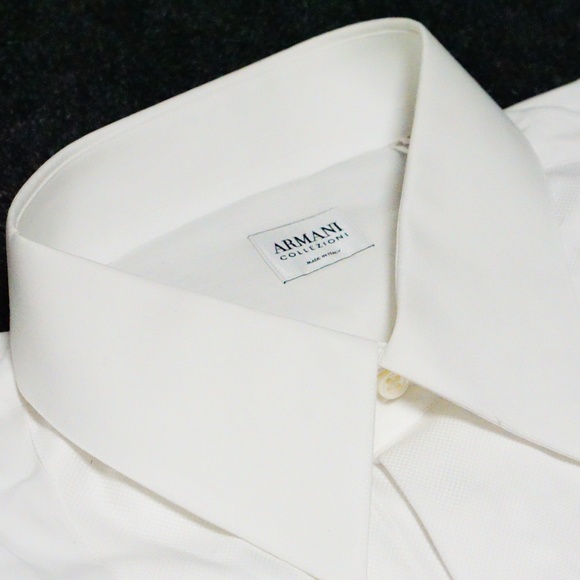 Armani Collection Mens button down dress shirt NEW - Picture 3 of 7